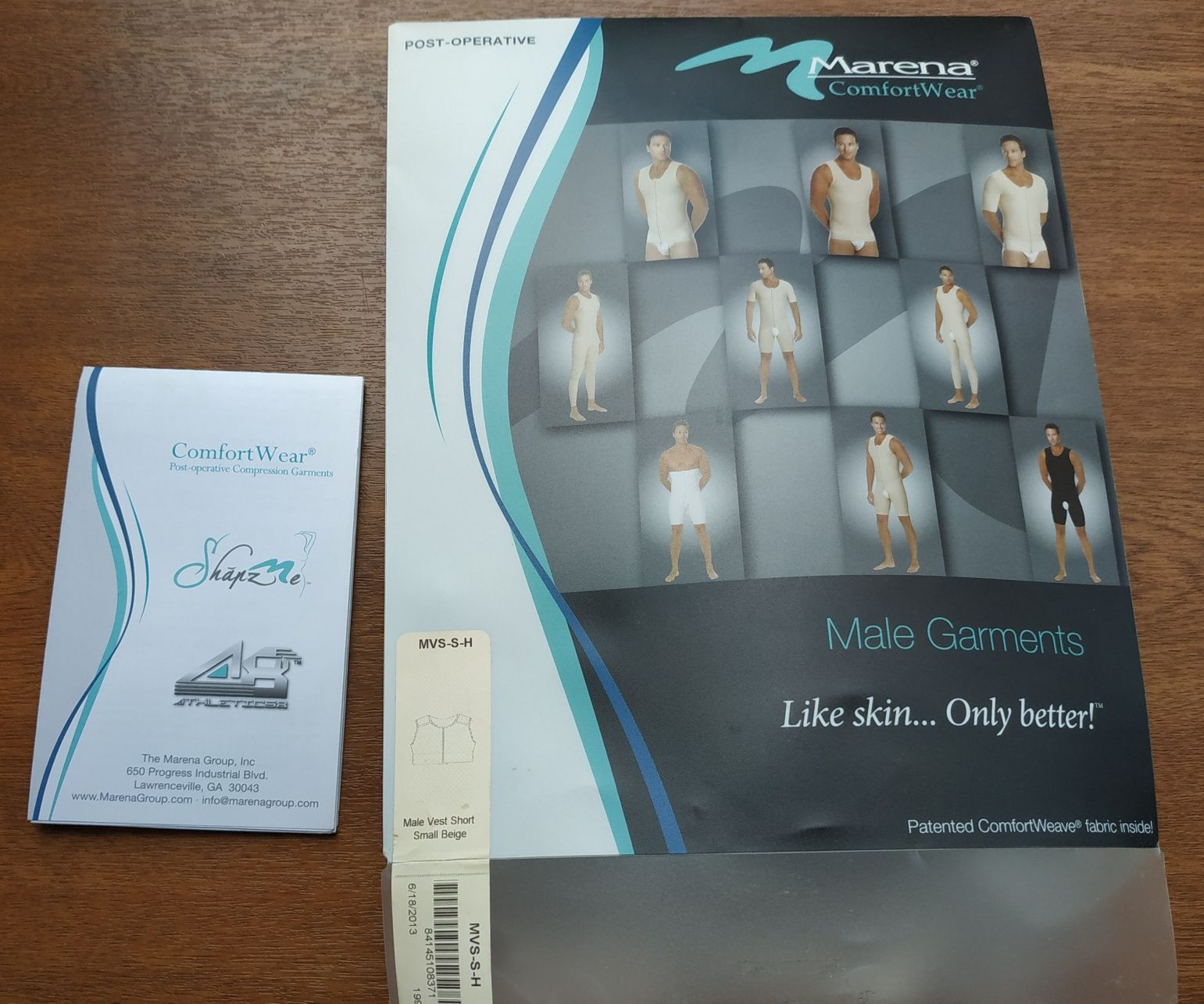 Компрессионное бельё Marena Comfort Wear USA