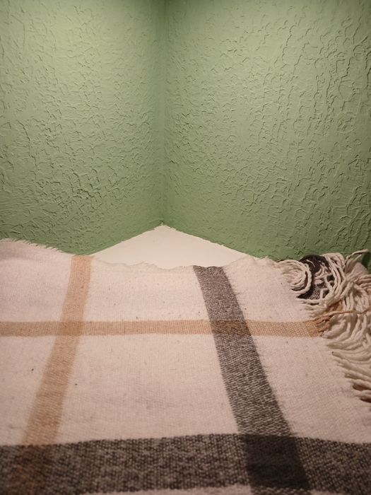 Шарф картатий світлий