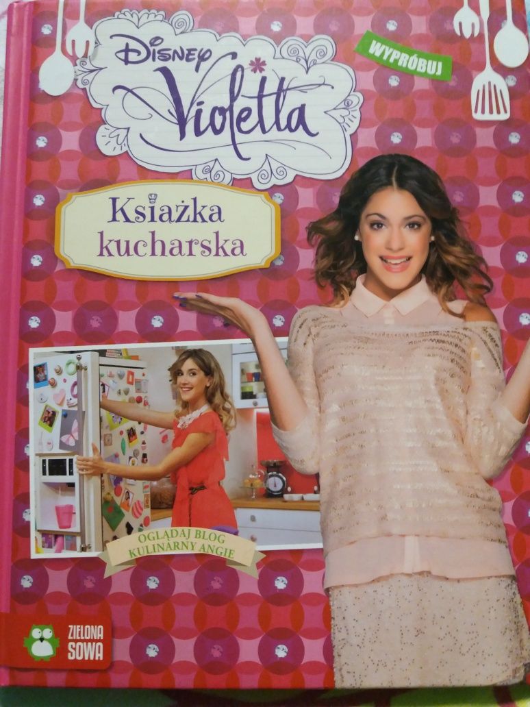 Książka kucharska "Disney Violetta"