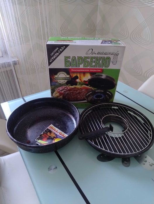 Сковорода для гриля Гриль-газ барбекю на плиті