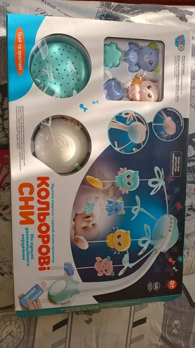 Музична карусель і зоряний нічник-проектор