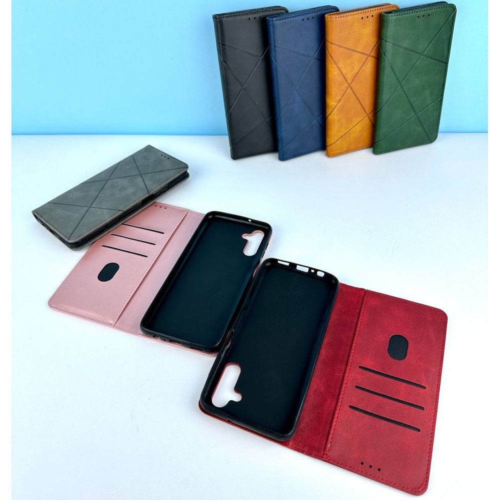 Чехол книжка Кожа Прошитая Xiaomi Redmi Note 10 и Другие!