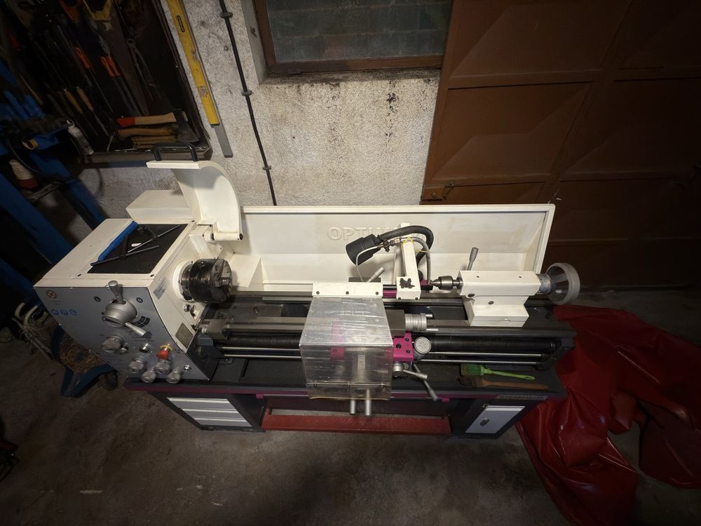 Torno de bancada OPTIMUM D330 x 1000