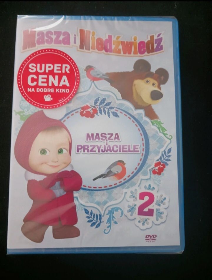 Bajki DVD Masza i niedźwiedź / nowe