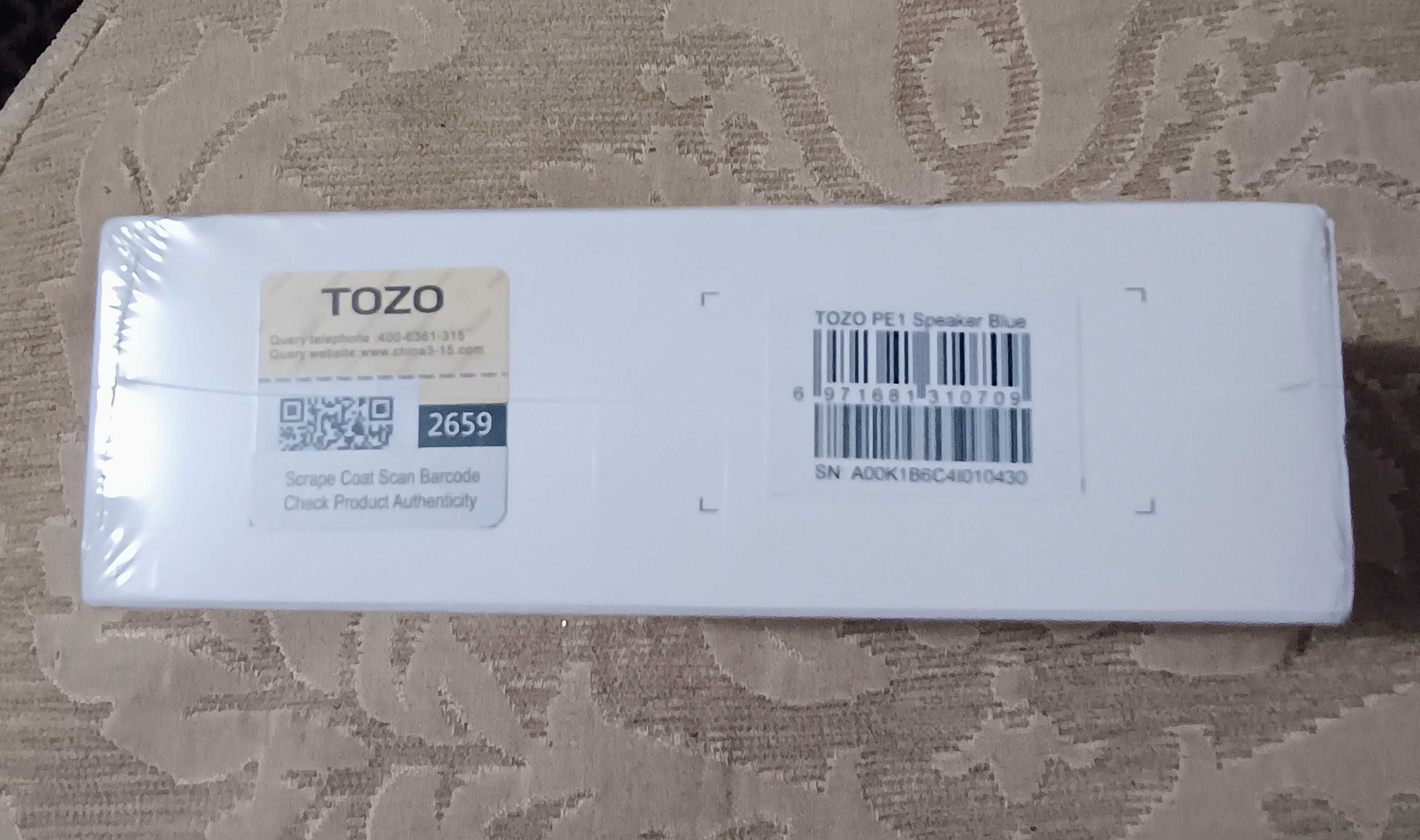 Tozo PE1 - Bluetooth колонка, 10 W