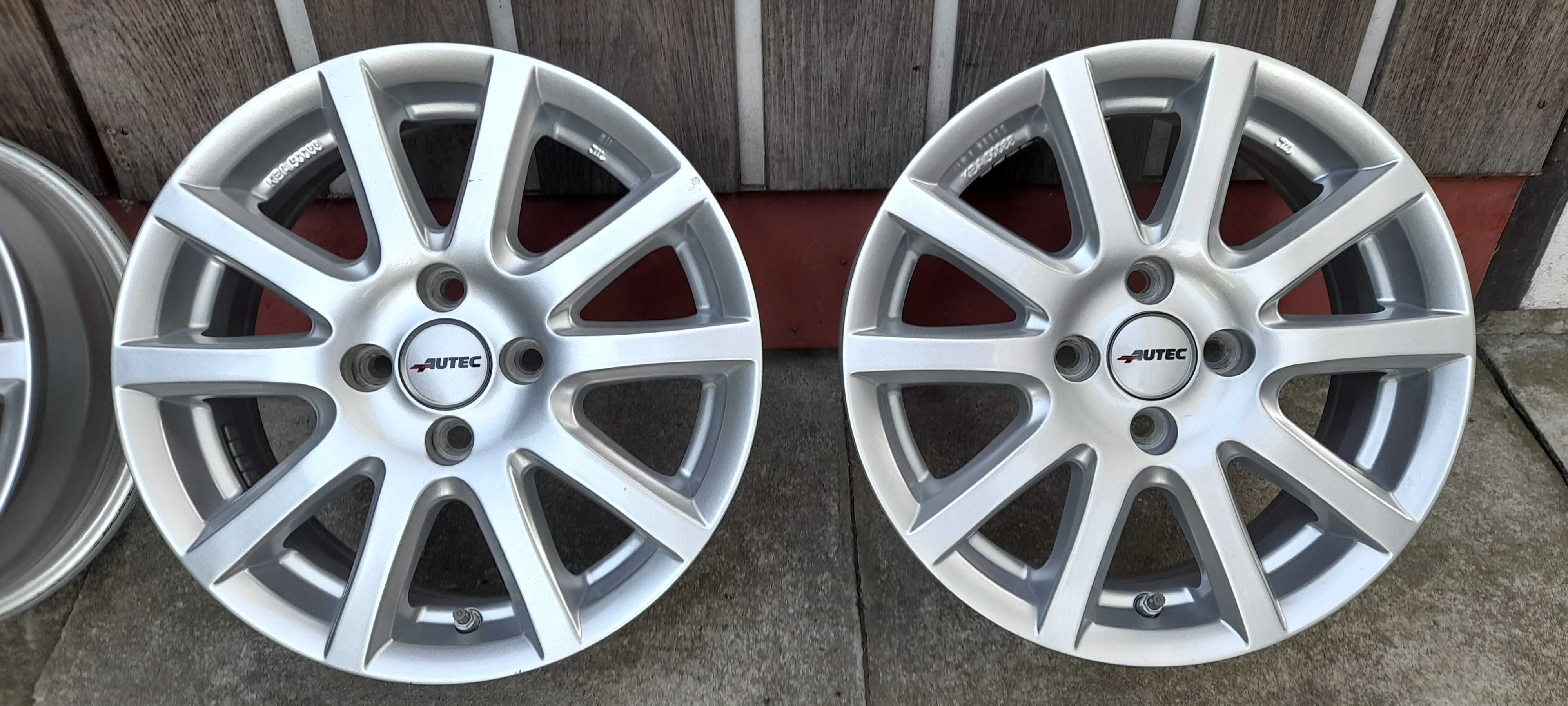Felgi aluminiowe 15" czujniki TPMS ET40 4x100 Honda Kia Nissan Mazda