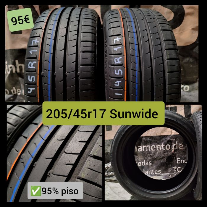 Pneus semi novos  205/45r17 205/50r17