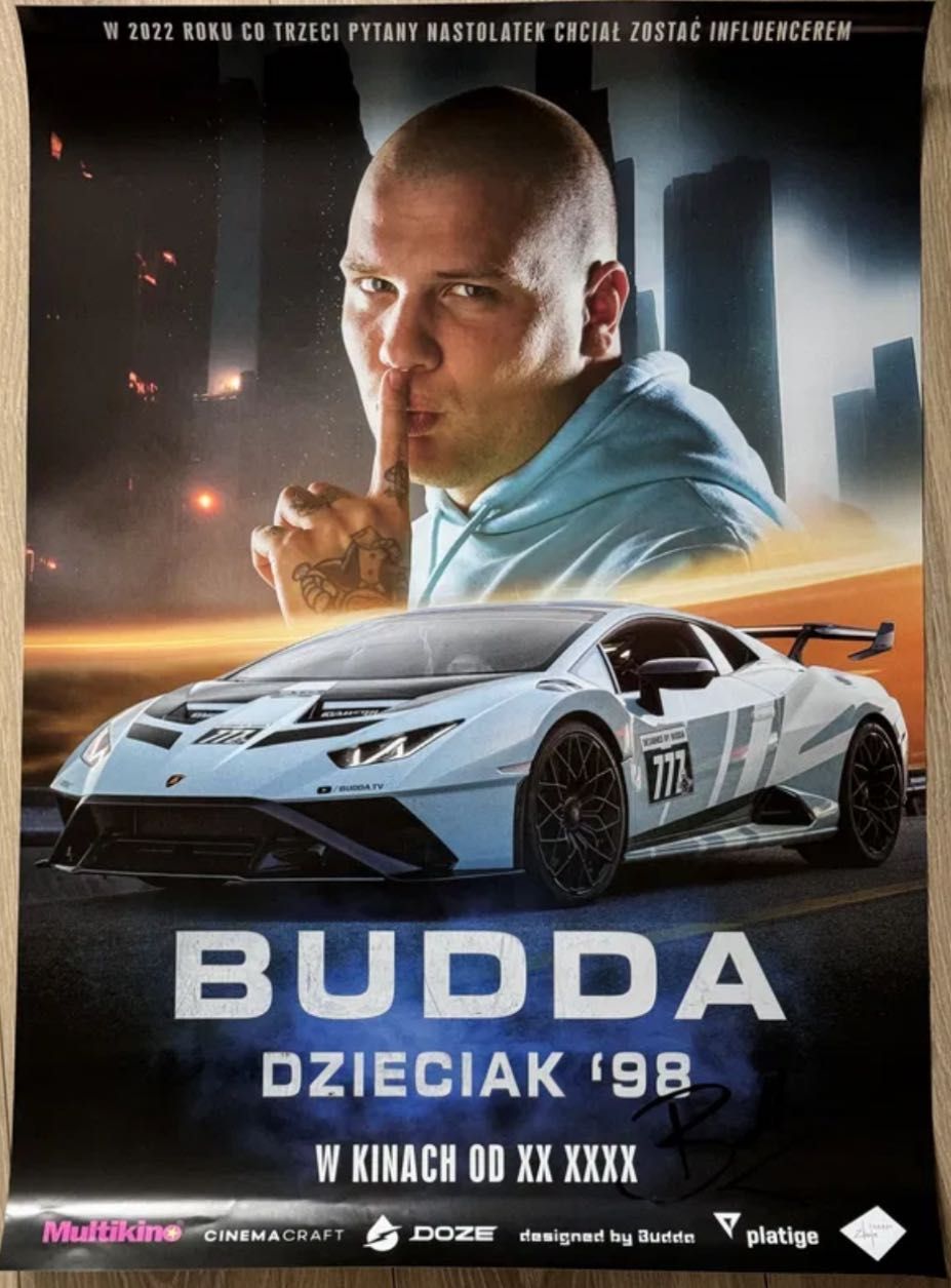 Plakat budda dzieciak ’98