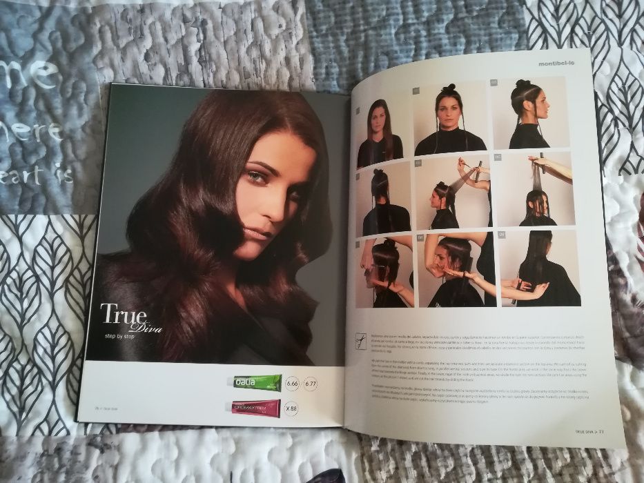 Montibello Katalog z płytą Kolekcja Attitudes kurs fryzjerstwa
