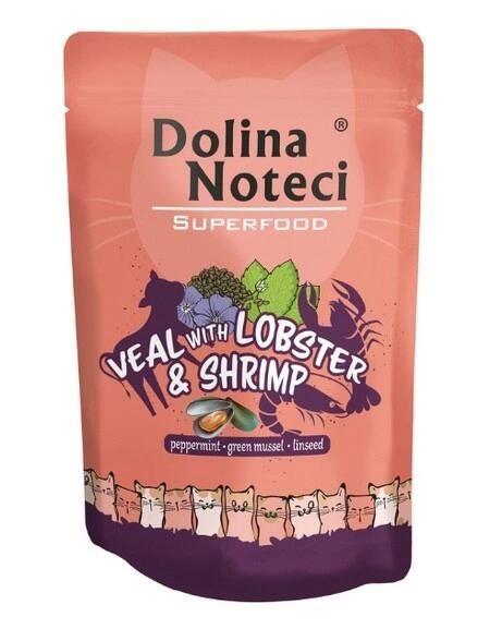 Dolina Noteci SUPERFOOD KOT cielęcina homar 85g