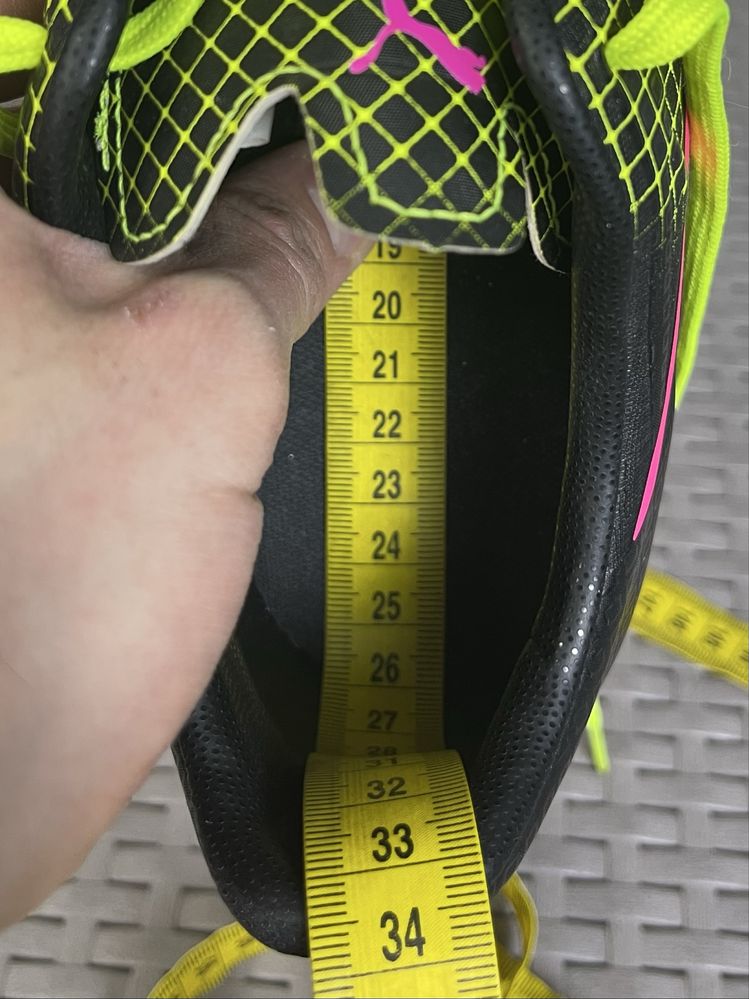 Puma Evo speed бутсы копы сороконожки 41-42 размер футбольные яркие
