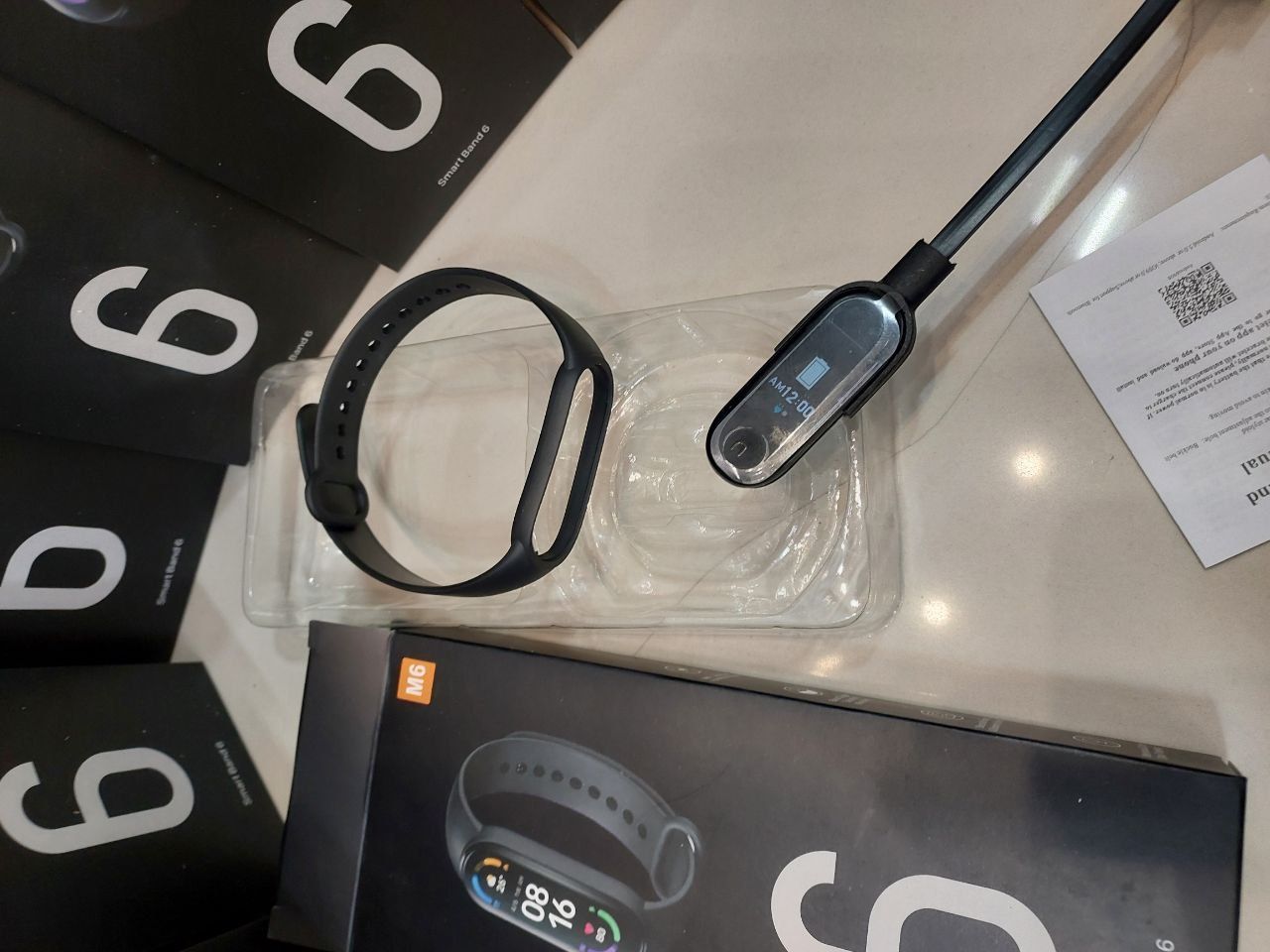 фитнес браслет часы трекер  Mi band ми бенд 6