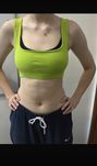 zielony crop top