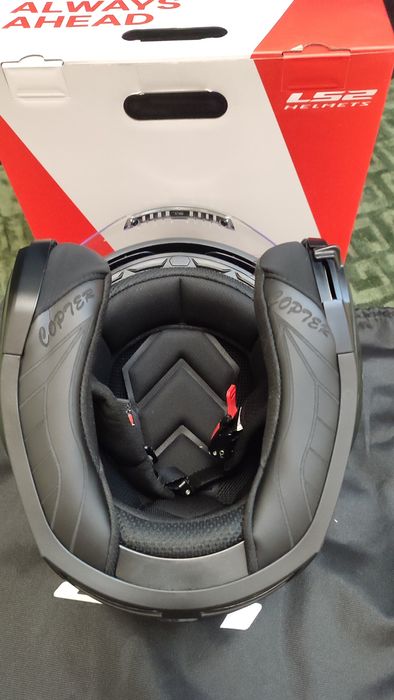 Мотошолом LS2 OF600 Copter 2 Matt Black L