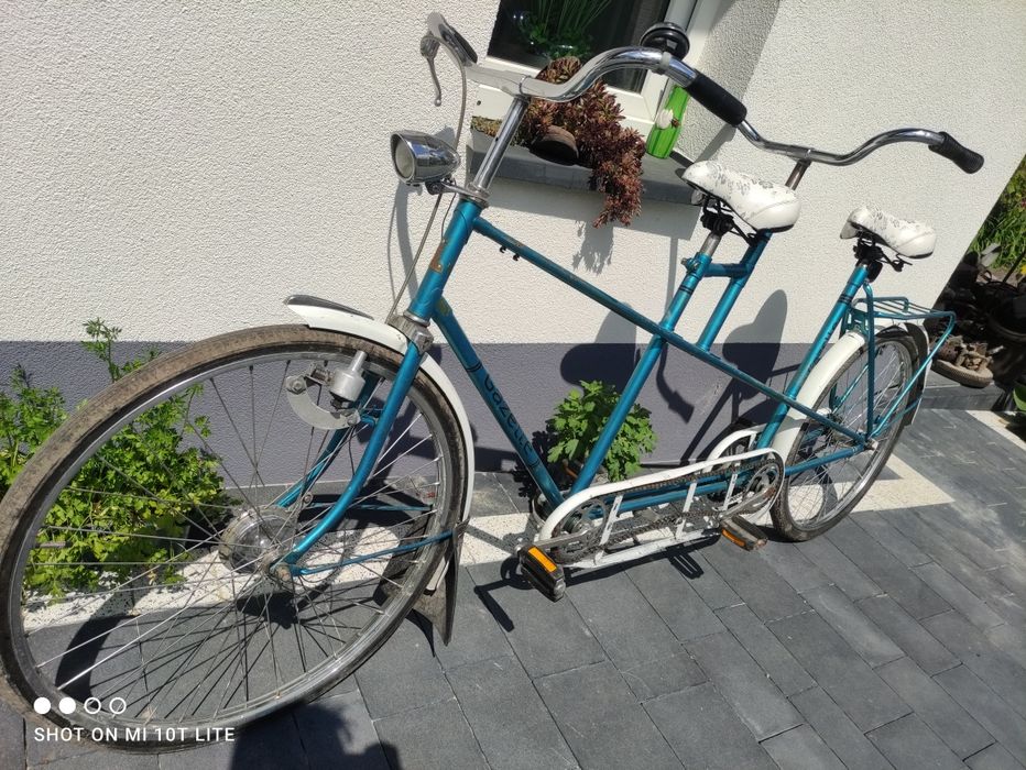 Rower tandem gazela  gazzele 2 osobowy old retro