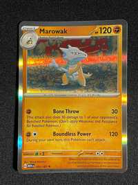 Carta Pokémon  Marowak 105/165  Scarlet & Violet 151