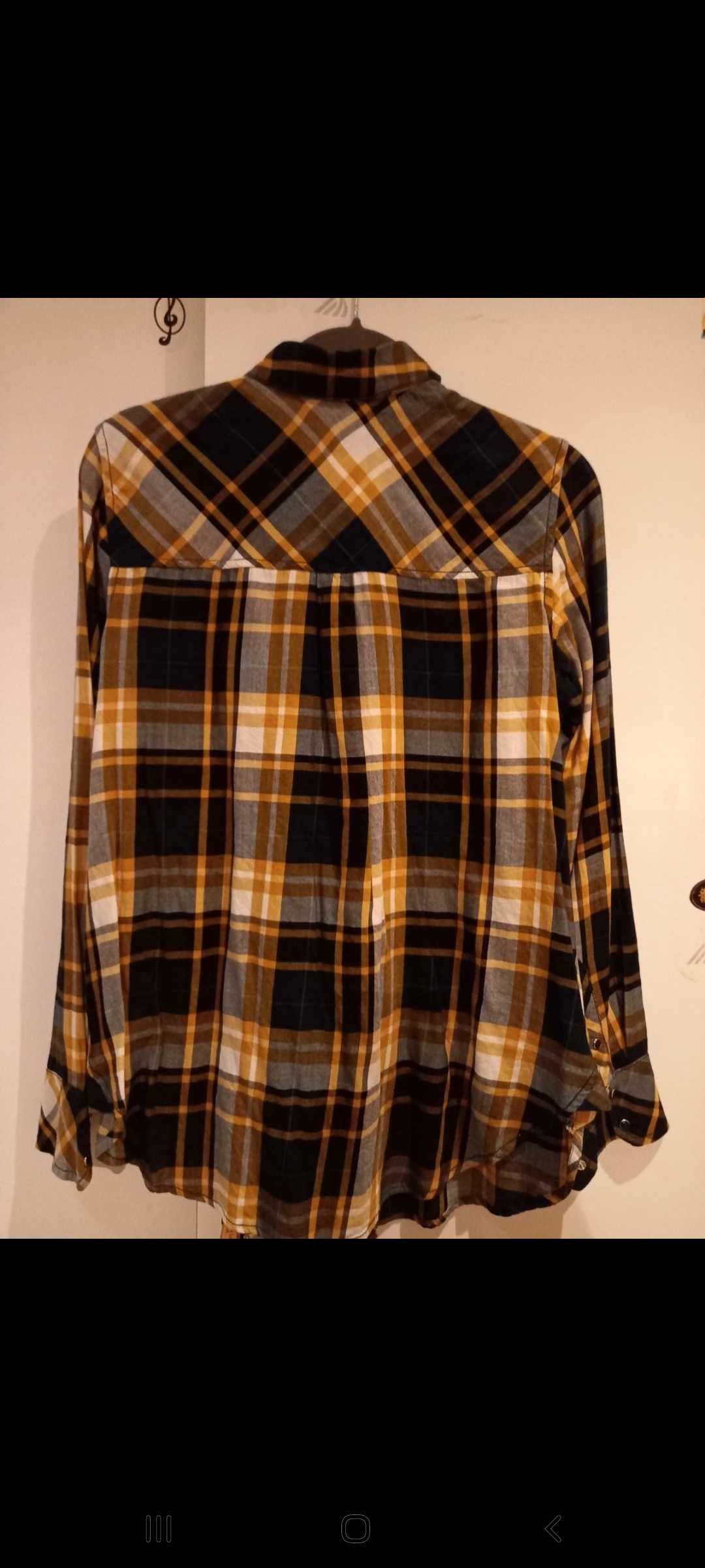 Camisa xadrez Stradivarius,  S