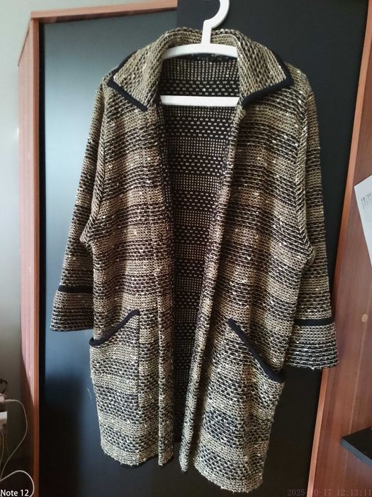 Kardigan wełniany damski