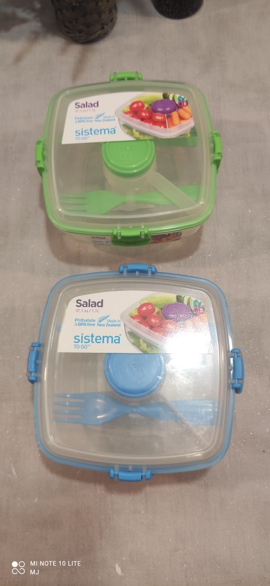 Lunch box Sistema na sałatkę 1l