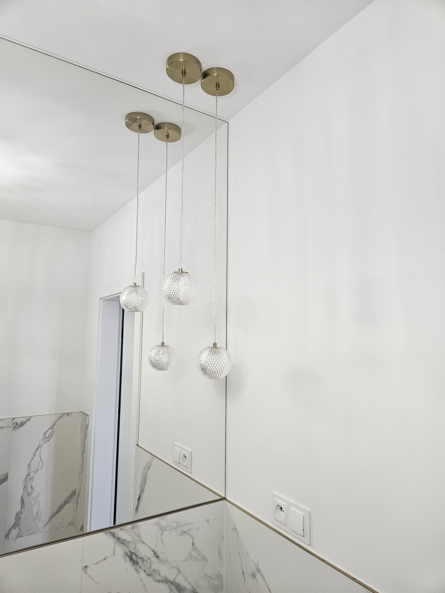 Lampa wisząca diamond led