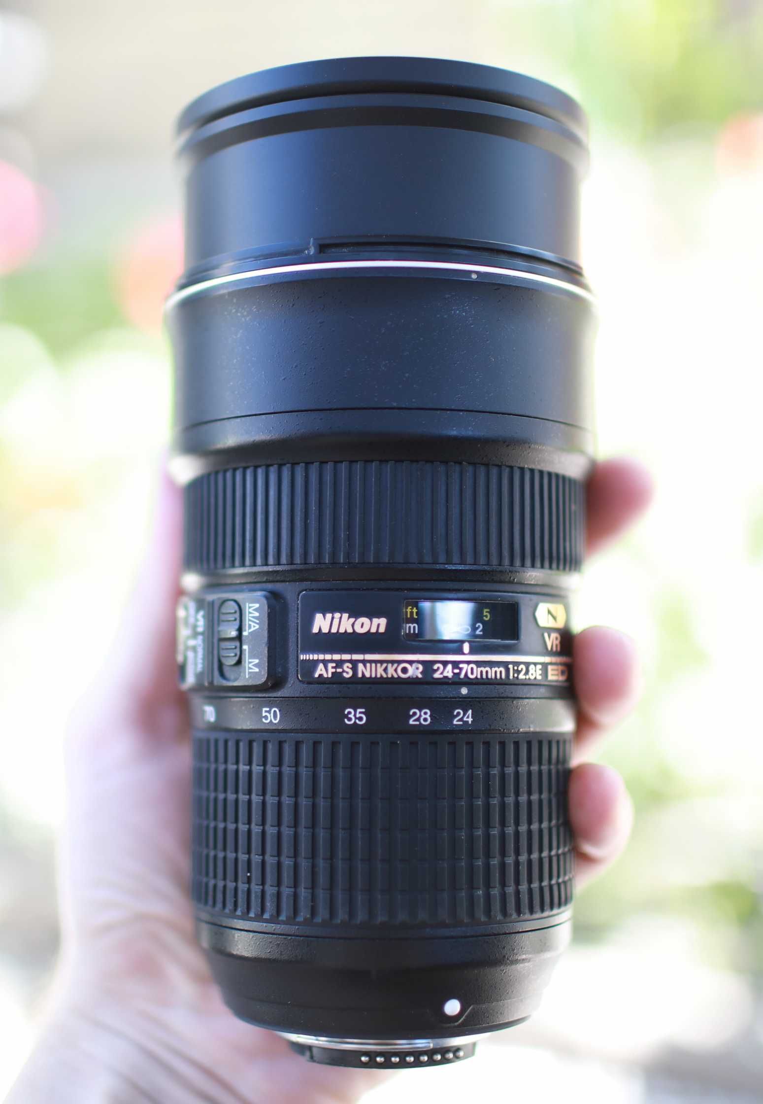 Nikon AF-S Nikkor 24-70mm f/2.8 E ED VR  ii (2 версия)   Зі стабом