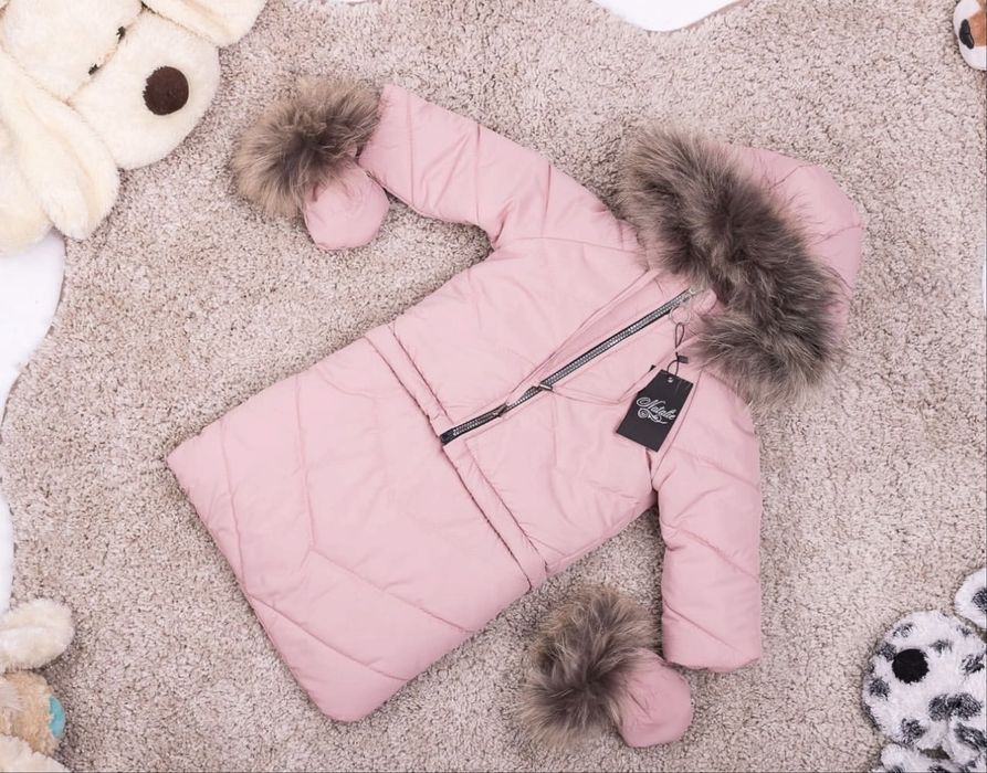 Зимовий комбінезон трійка від 0 до 2х років