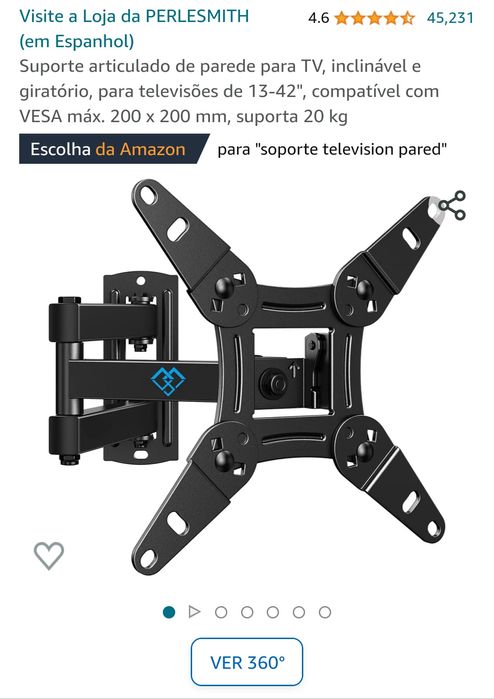 Suporte para TV novo