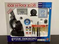 Microscópio e acessórios