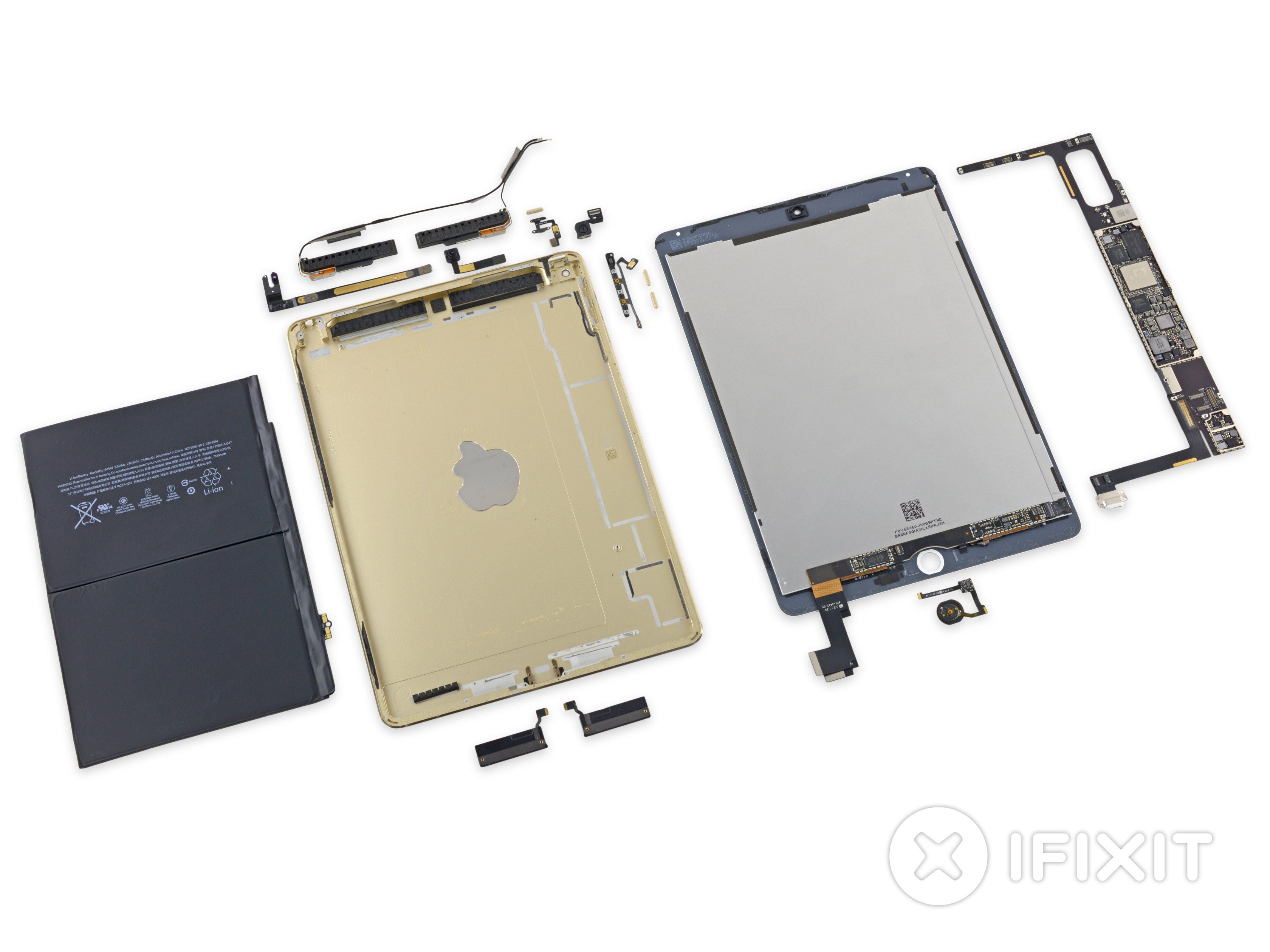  iPad Air 2 PEÇAS - e Display Ecrã A1567 a 120e