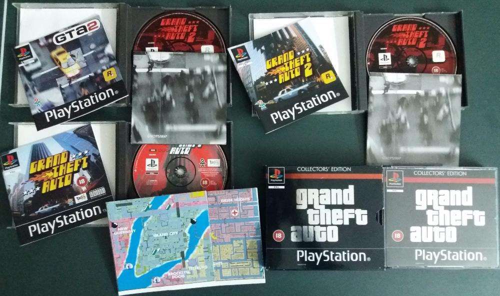 Lote - Jogos Grand Theft Auto GTA Playstation