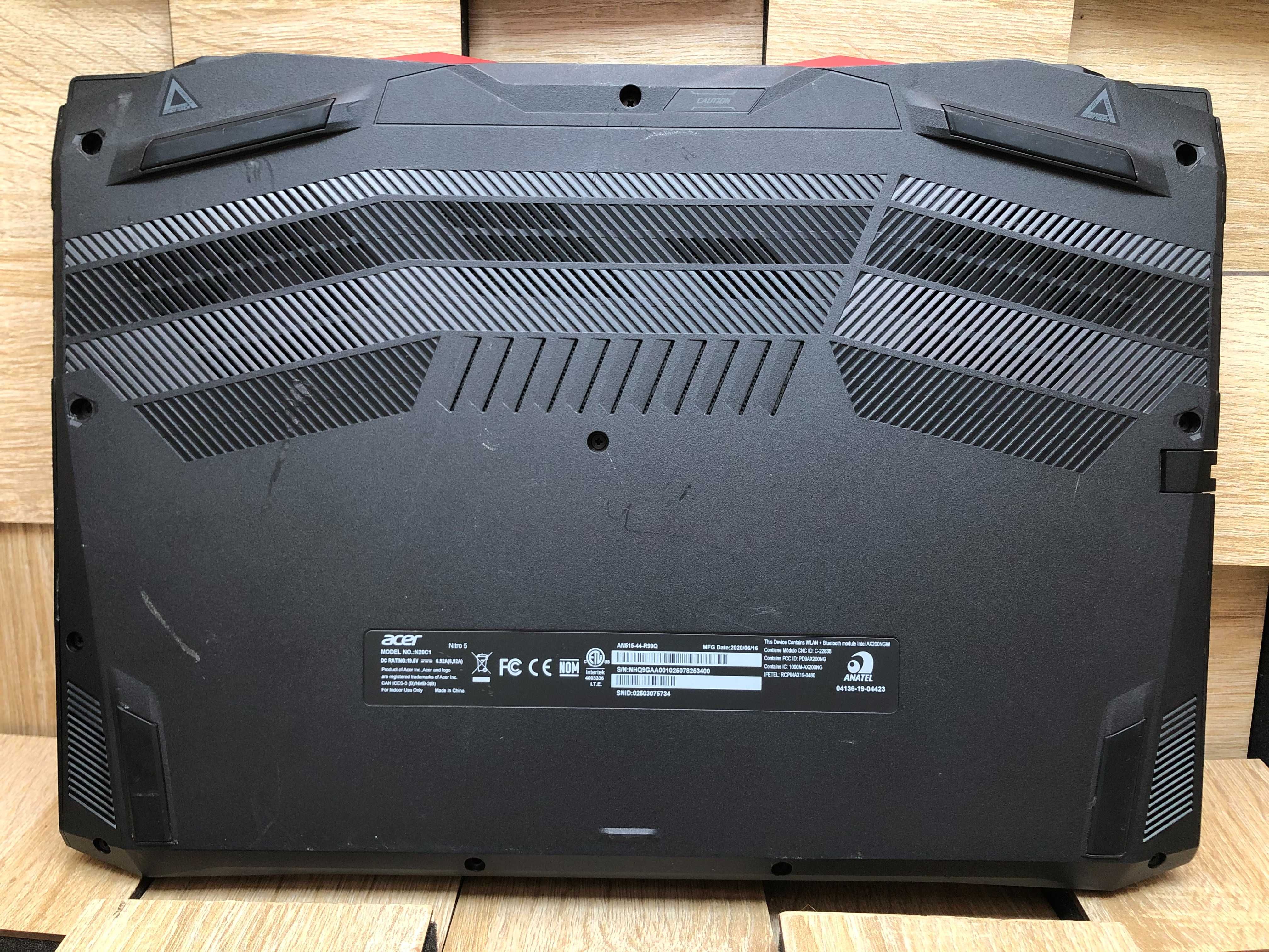 №4597 Ноутбук Acer Nitro AN515 FHD IPS/R5 4600H/SSD256/16Gb/GTX1650
