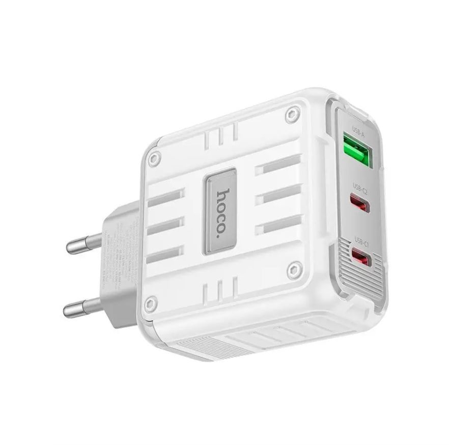 Зарядний Пристрій Hoco C139A / 65W / 1USB-A + 2USB-C