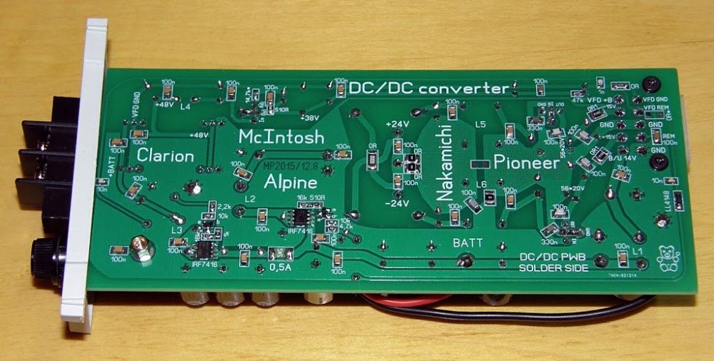 DC/DC конвертер для CD-ресивера AddZest/Clarion DRZ9255 (HX-D2).