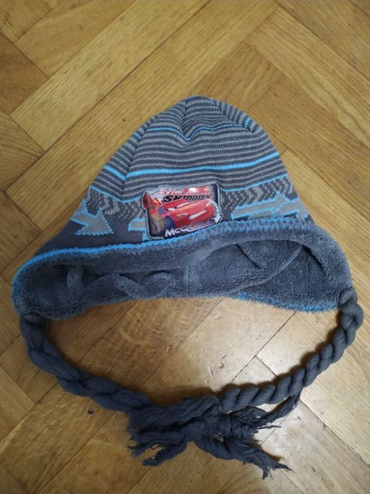 Czapka zimowa Zygzak McQueen dla chłopca rozm. 52 cm