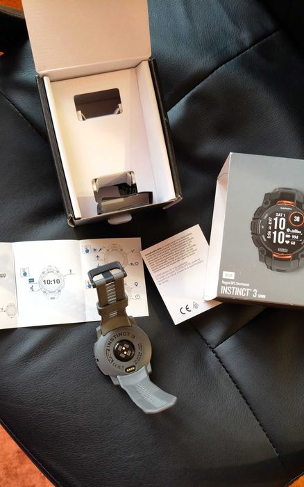 Смарт годинник Garmin Instinct 3 Solar 50 mm