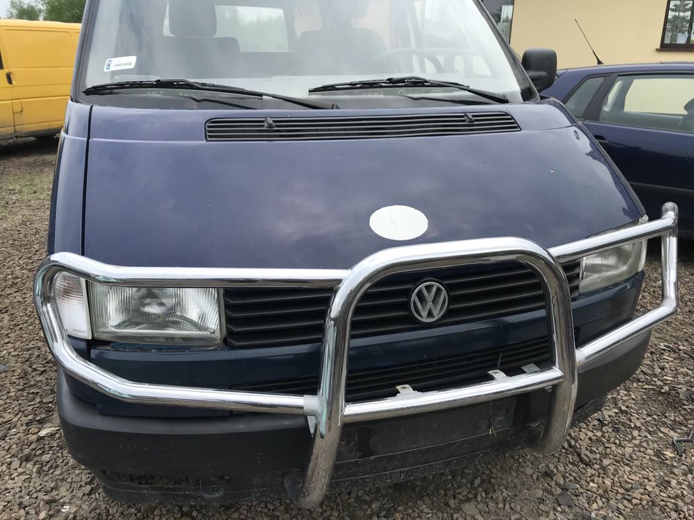 Vw T4 1.9 TD  drzwi chłodnica półoś tłumnik stacyjka nagrzewnica drzwi