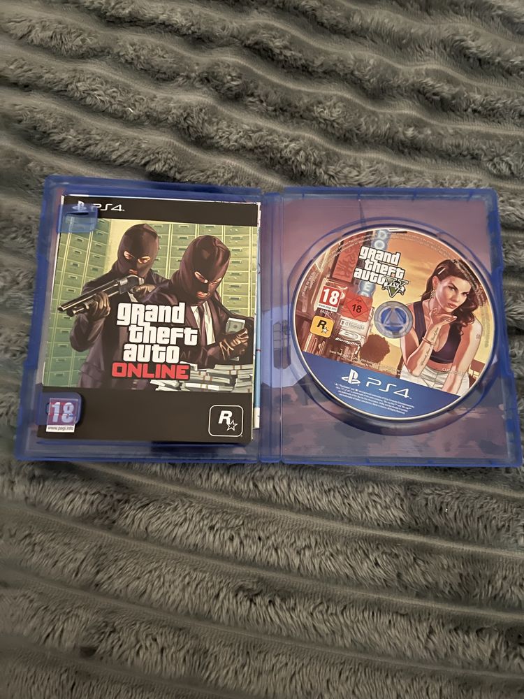 Диск GTA 5 , диск для Playstation 4 гта 5 , гра для плейстейшен 4