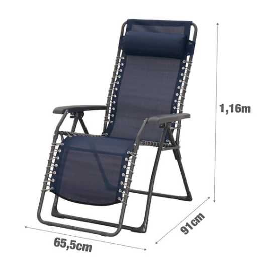 Multipe Blue relaxation chair - outdoor or indoor