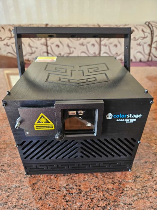LASER 3 waty RGB  JAK NOWY  ! ! !
