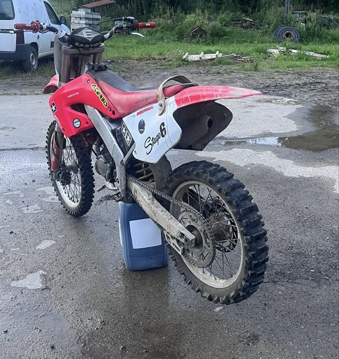 Honda cr 125 po remoncie