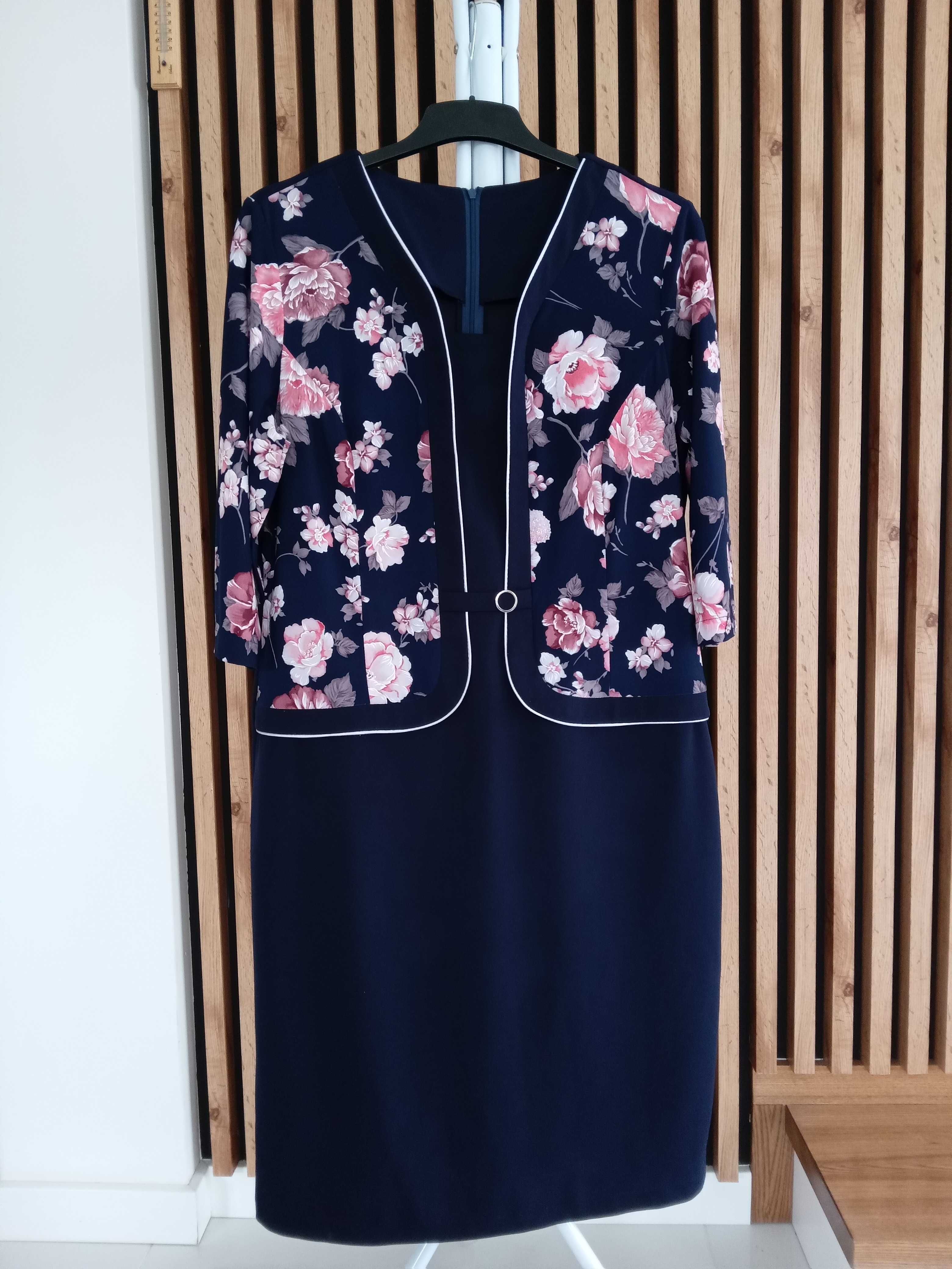 Sukienka elegancka wizytowa  4xl / 48