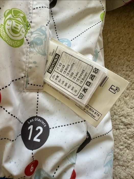 Kurtka zimowa Decathlon rozm 86