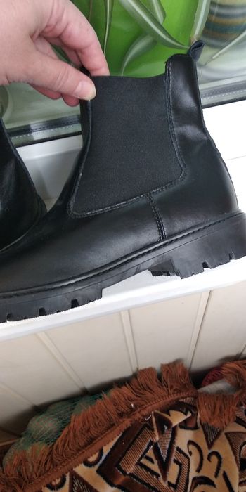 Ботинки (Челсі) р.40 чорні.