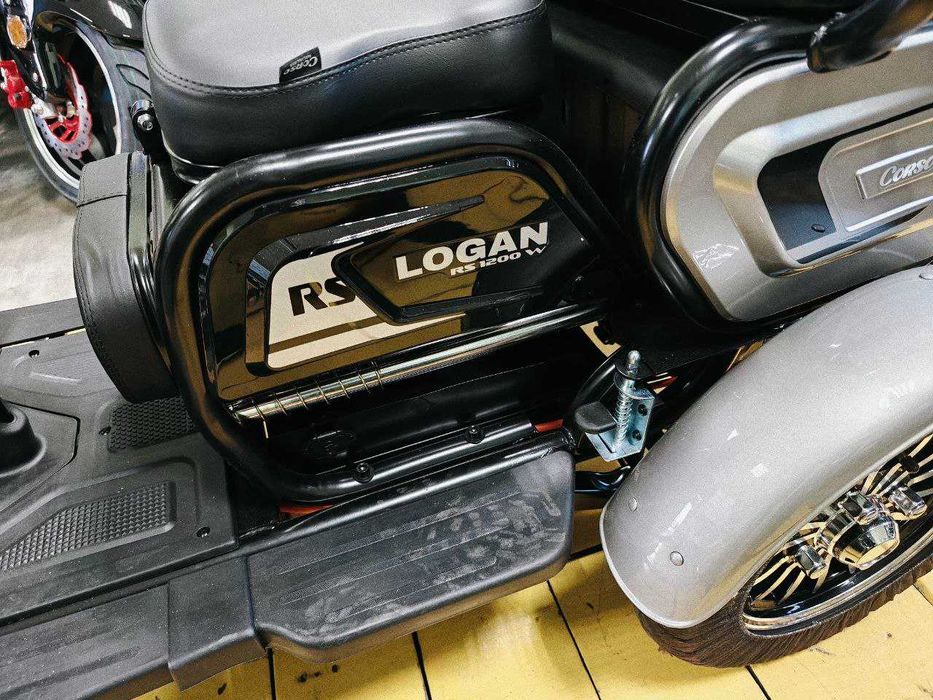Електро трицикл Corso Logan 1200W/72V/23Ah Безкоштовна доставка 100км