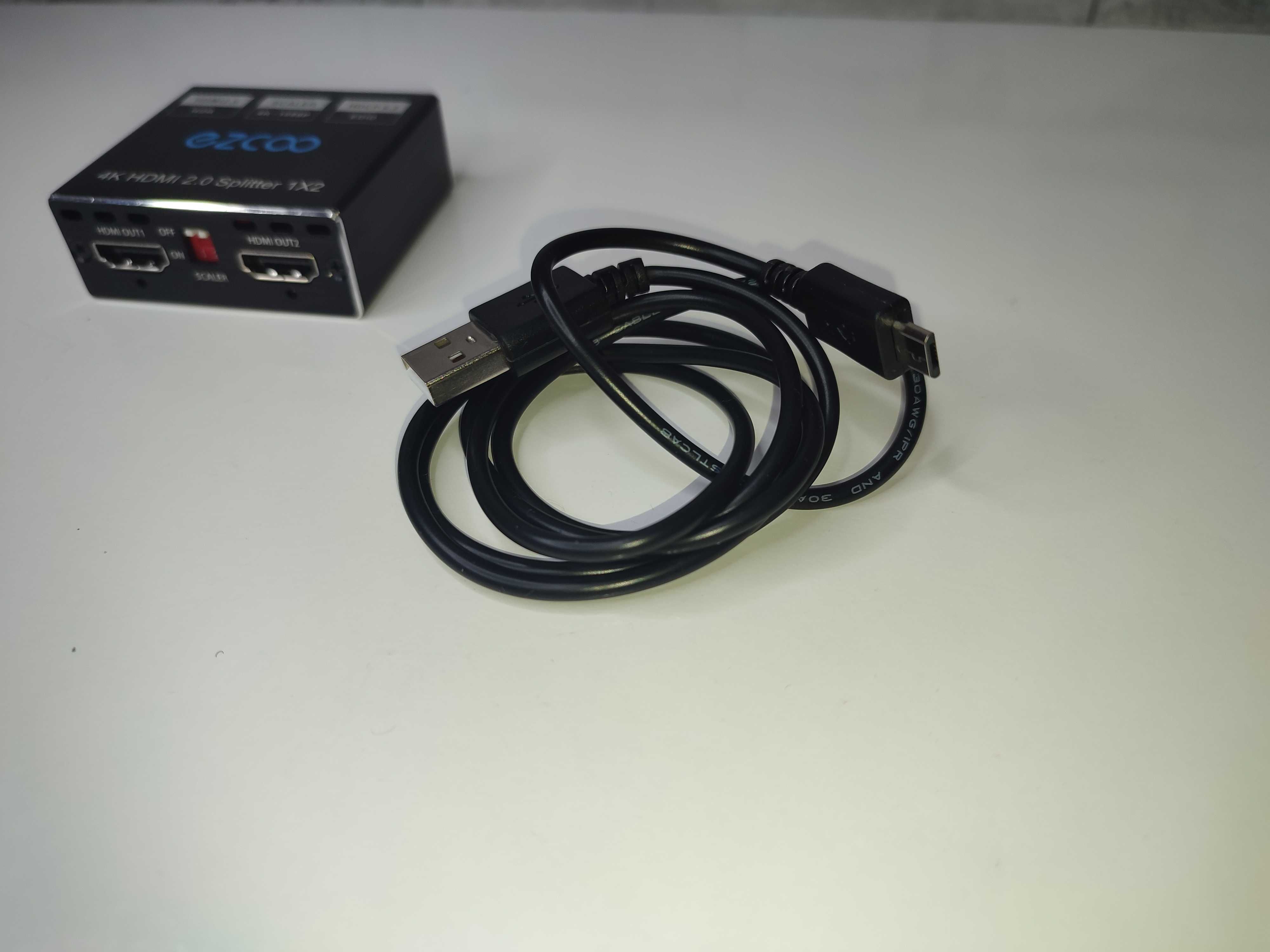 Ezcoo Spliter rozdzielacz sygnału HDMI