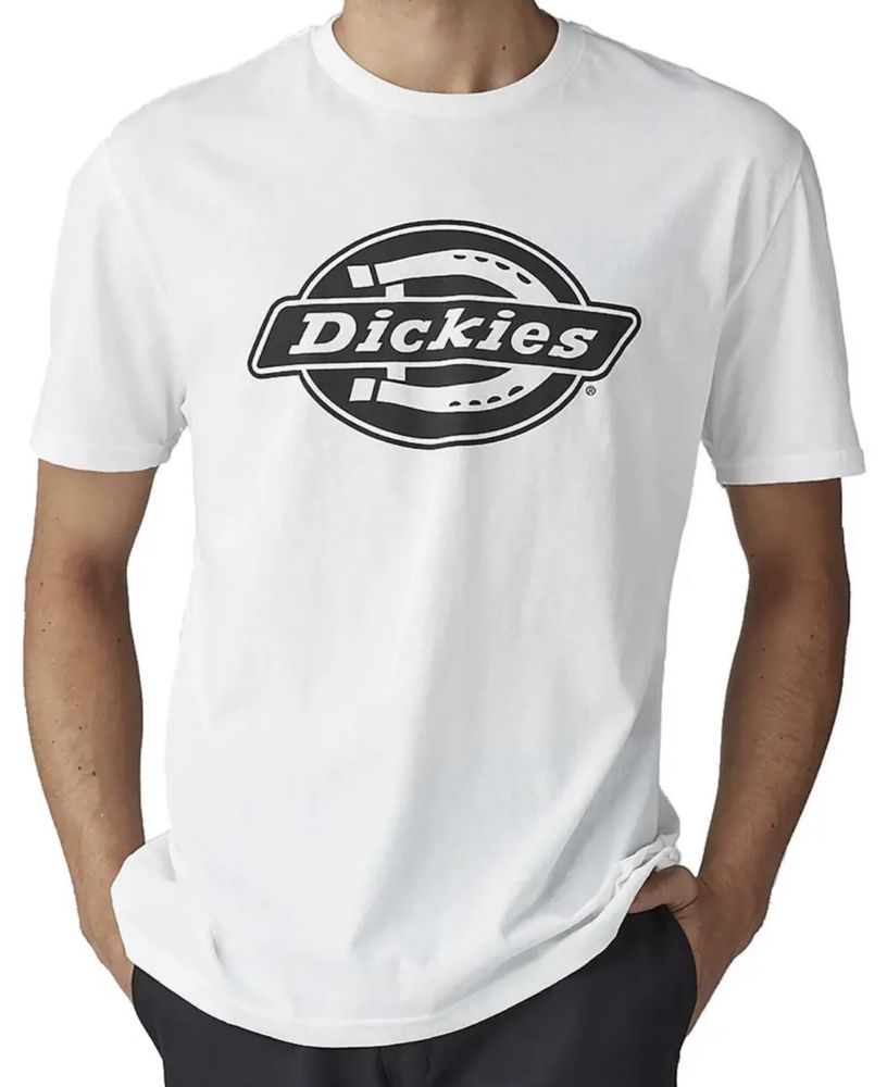 Мужские футболки Dickies Дикис черная белая темно синяя на подарок