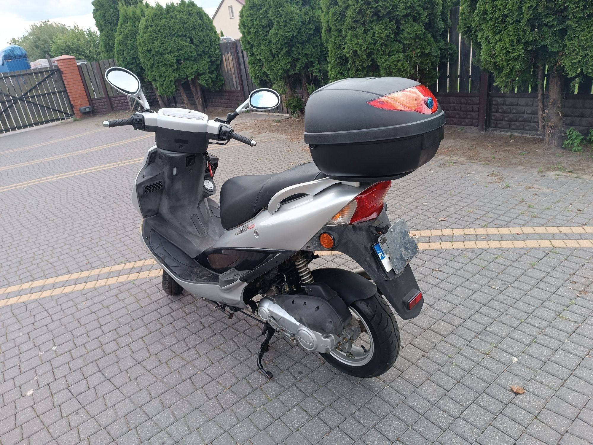 Kymco 8S 2t zamiana zamienię motocykl quad cross prl auto bus