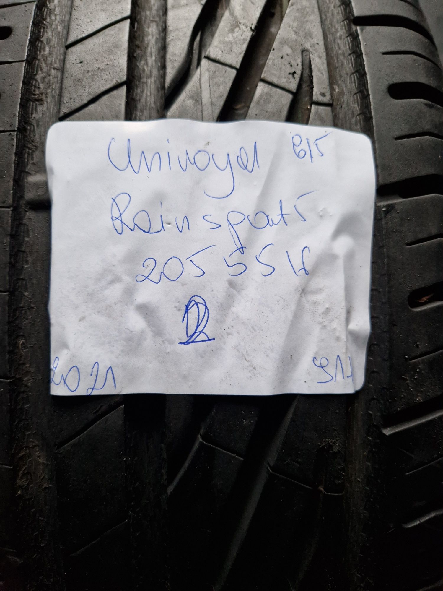 205/55/16 205/55R16 Uniroyal 2021 lato