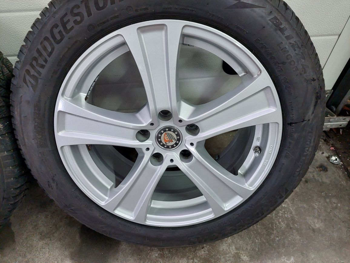 Felgi 17" felga 5x112 kola  tpms VW tiguan seat