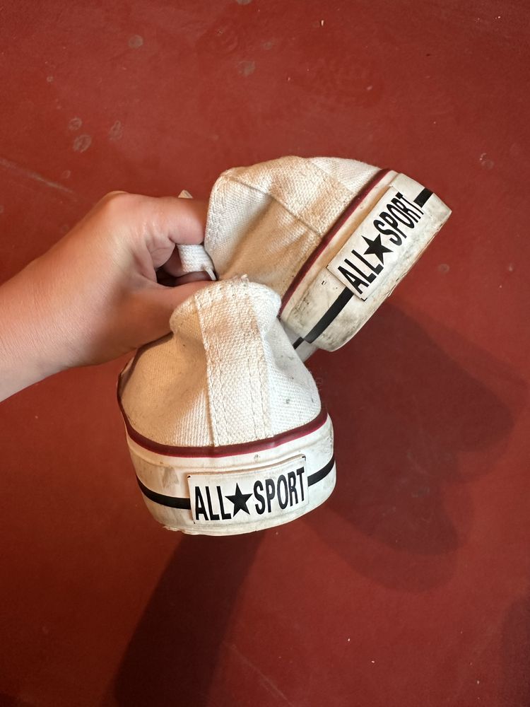 Белые мужские кеды Vans 44-45р